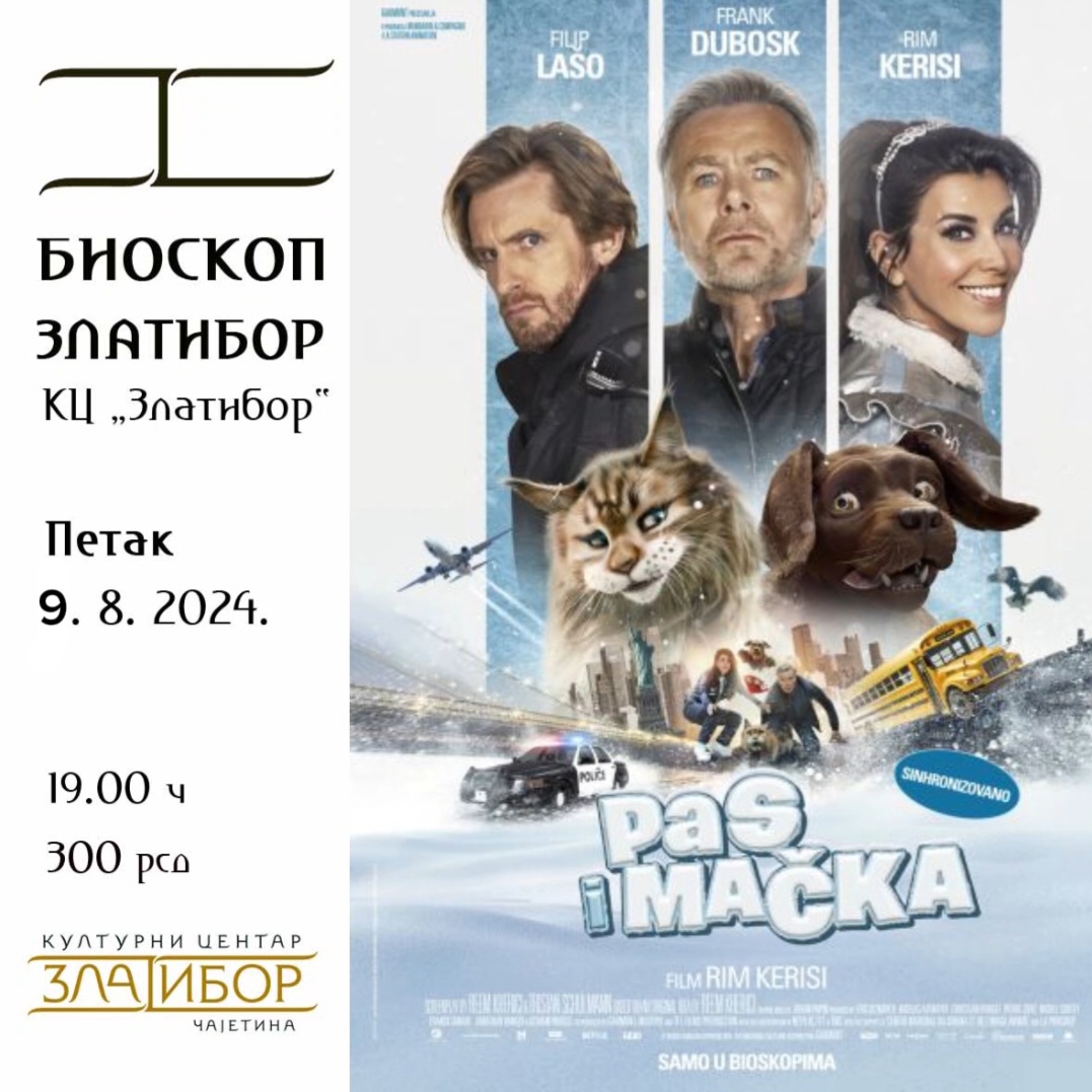 Анимирани филм ,, Пас и мачка "