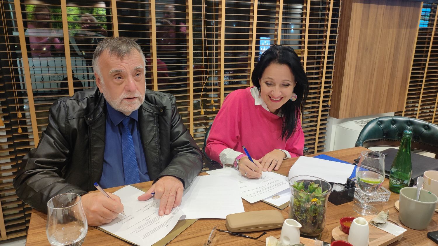 Potpisivanje protokola o saradnji sa grčkim horom Korais